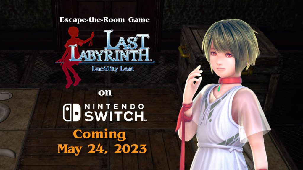 《Last Labyrinth》将于5月24日登陆Switch平台，密室逃脱游戏逼真体验即将揭晓！